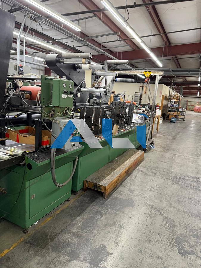 Used 1991 Comco Commander 18 inch Flexo Press 6 Color