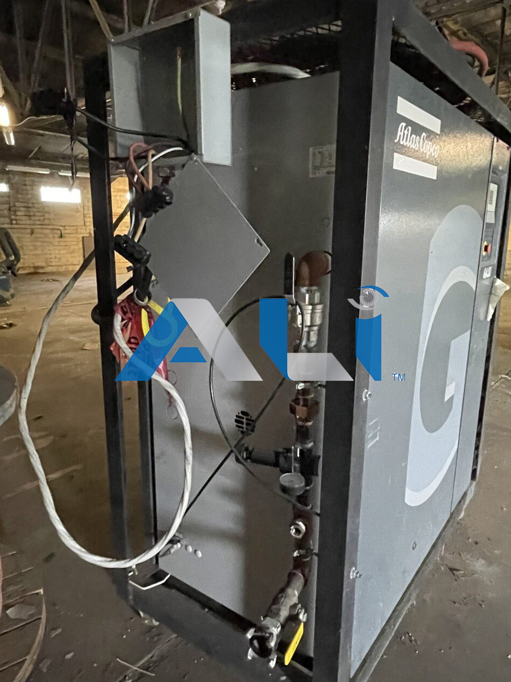 Used 2012 Atlas Copco GA37 50 HP Rotary Screw Compressor 
