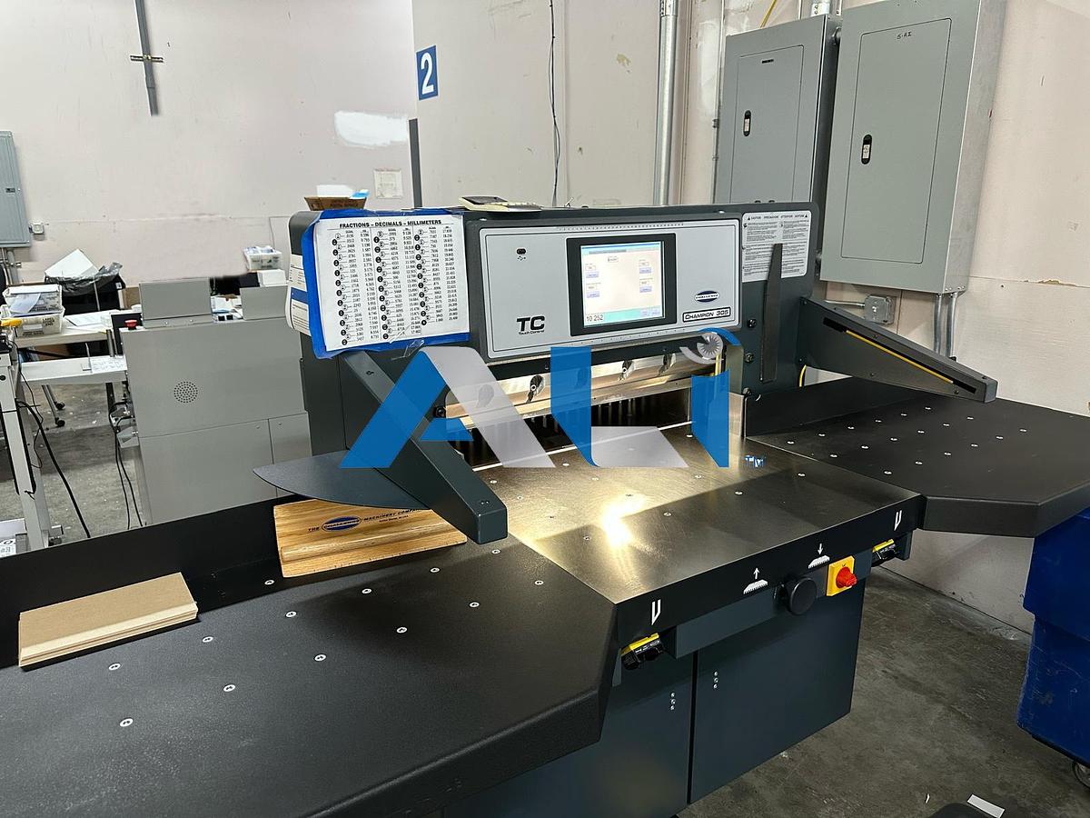 Used 2019 Challenge 305 TC Programmable Paper Cutter