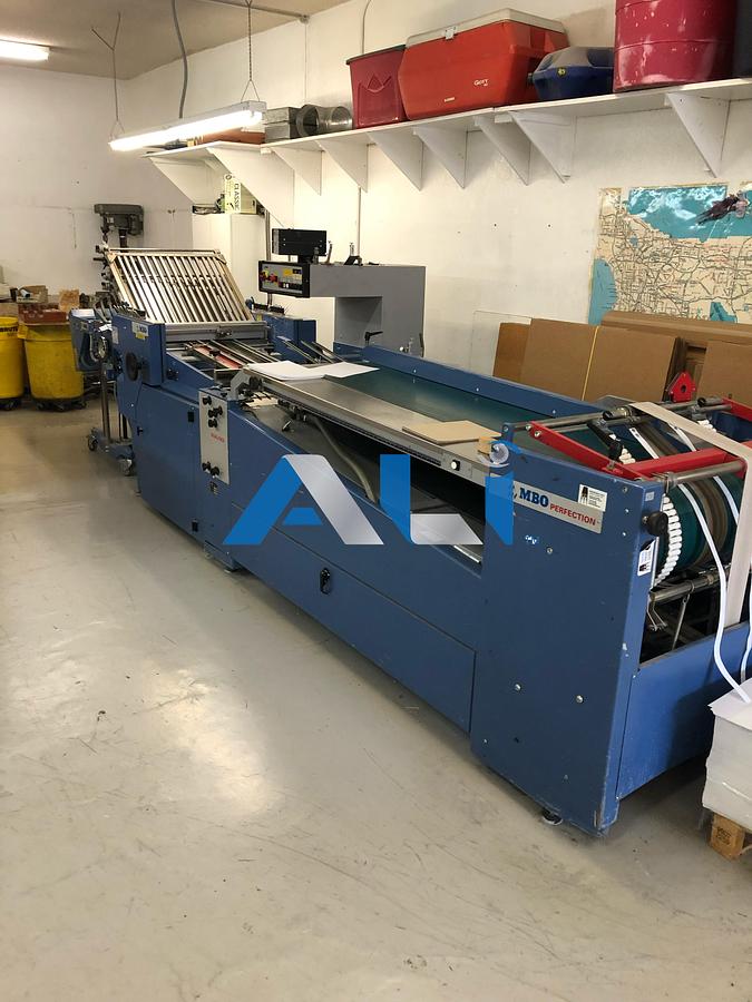 Used 2003 MBO B26 S Perfection Continuous Feed Folder 6/4/4