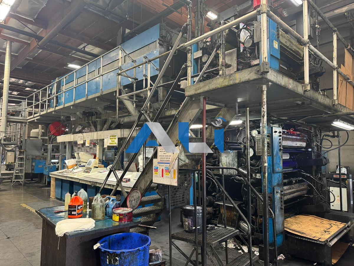 Used 1996 Goss C-450 Printing Press with tower configuration