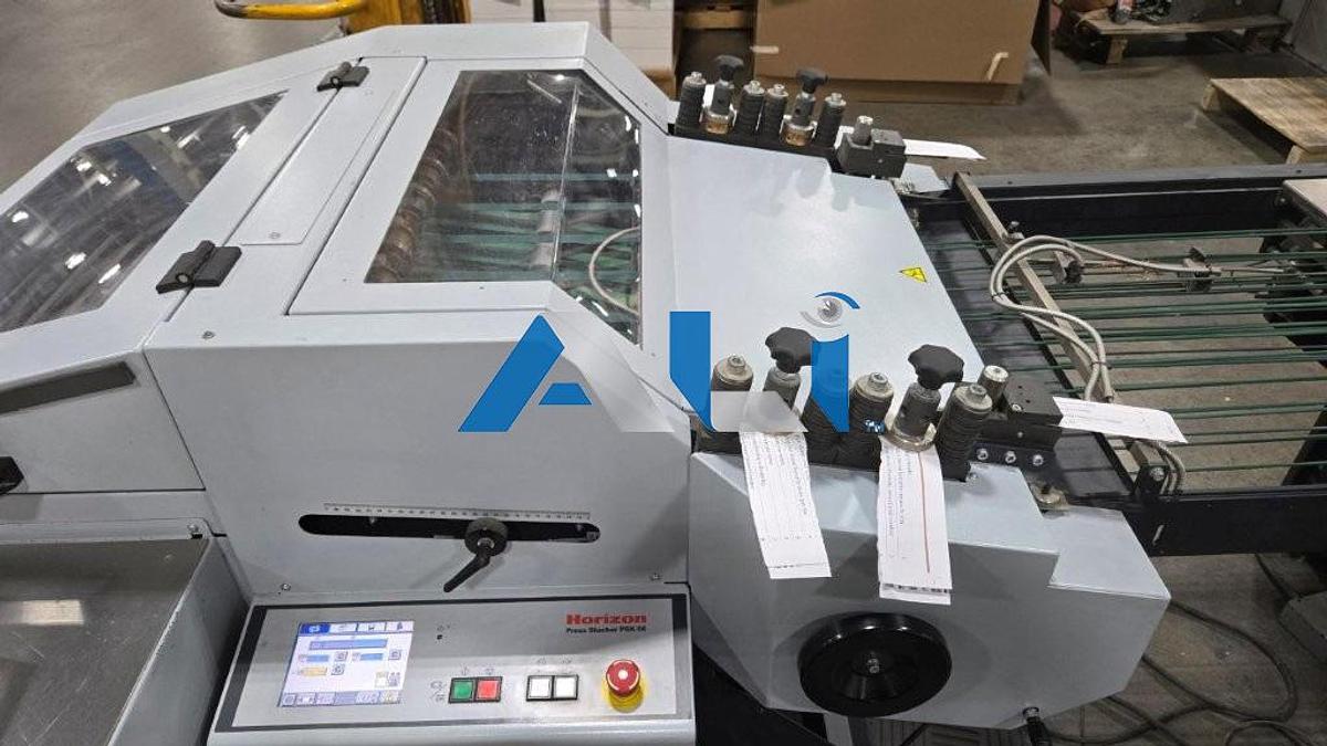 Used 2019 Horizon AFC-746 Folder with Horizon PF 53 Stacker