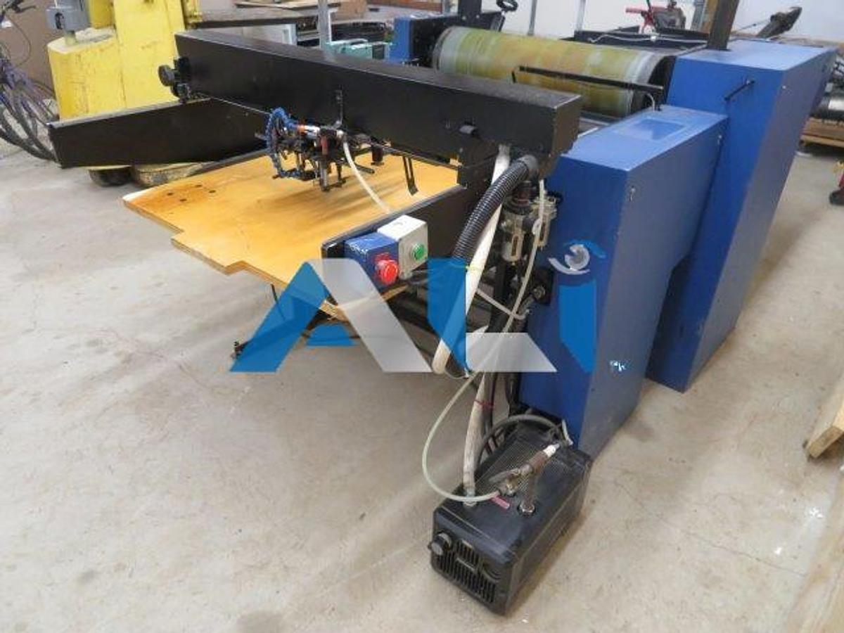Used D&K 3215 Laminator High Speed Angled Knife Separator