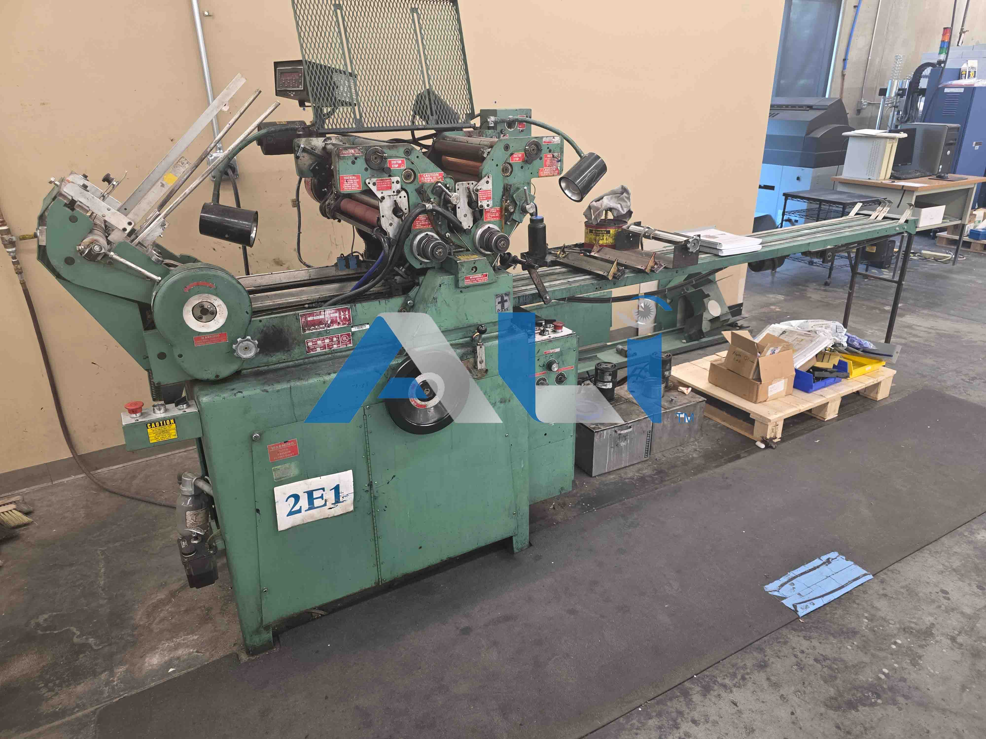 Used 1978 Halm Jet Press JP TWOD P 2 Color Press