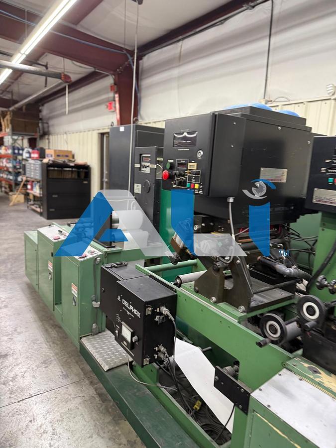 Used Egan Flexo 4 Color 10.5” Press