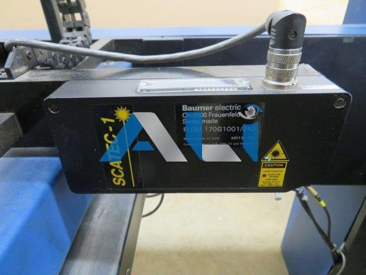 Used D&K 3215 Laminator High Speed Angled Knife Separator