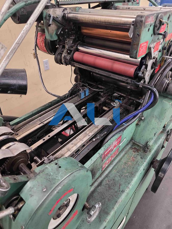 Used 1978 Halm Jet Press JP TWOD P 2 Color Press