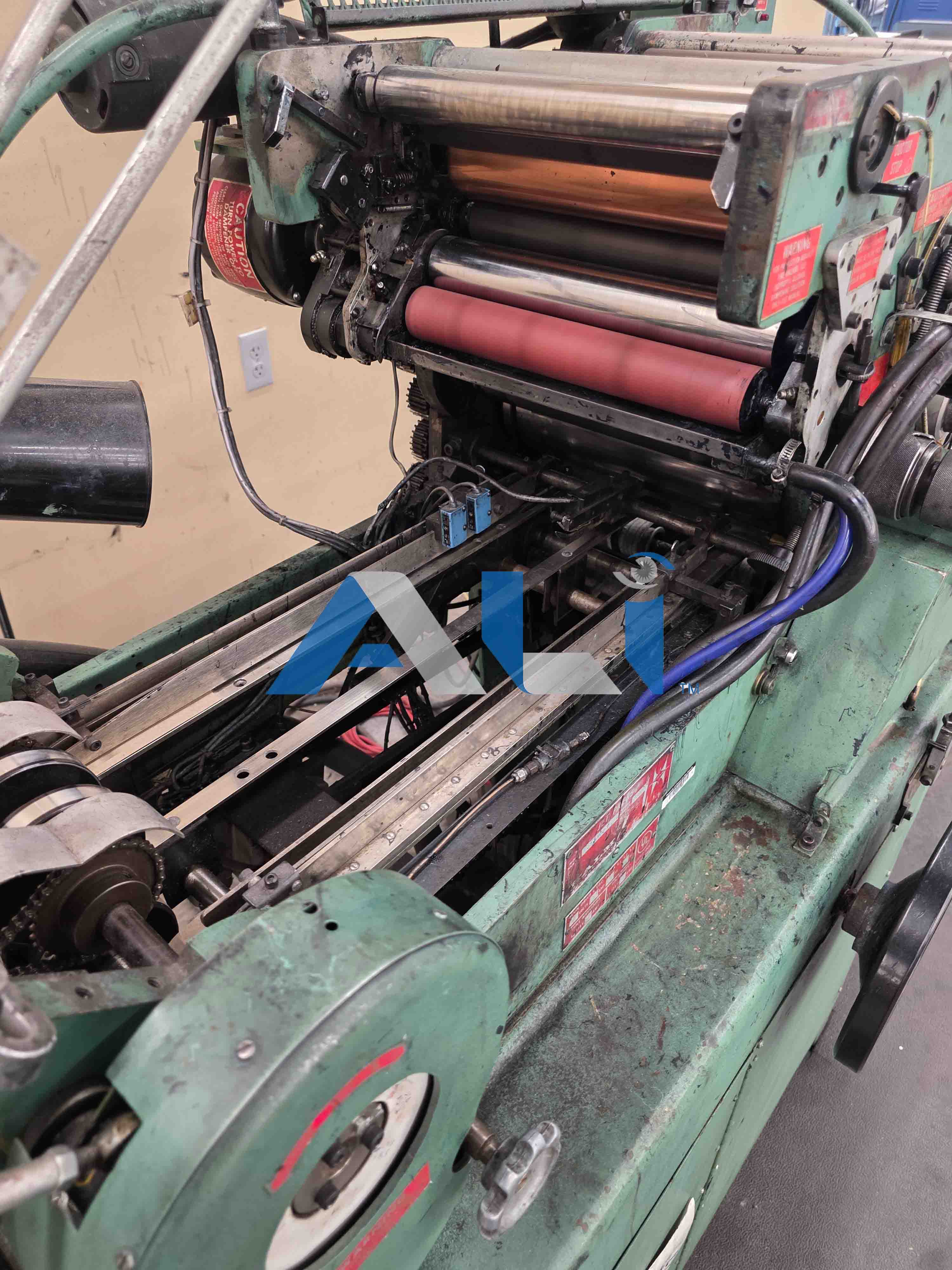 Used 1978 Halm Jet Press JP TWOD P 2 Color Press