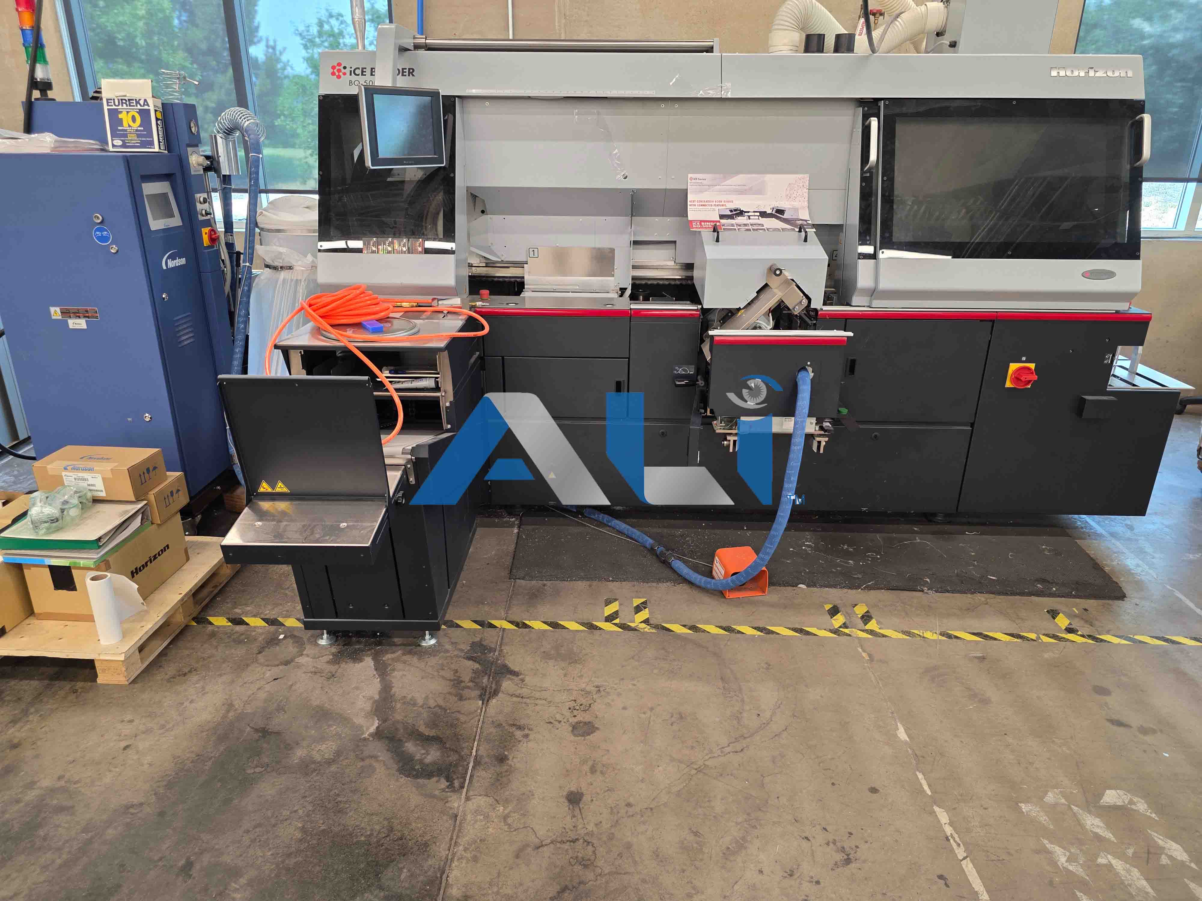 Used 2024 Horizon BQ500N ICE PUR Perfect Binder