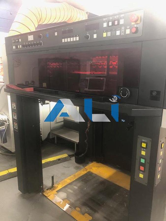 Used 2018 Komori G537, 5 Color, HUV Extended Delivery