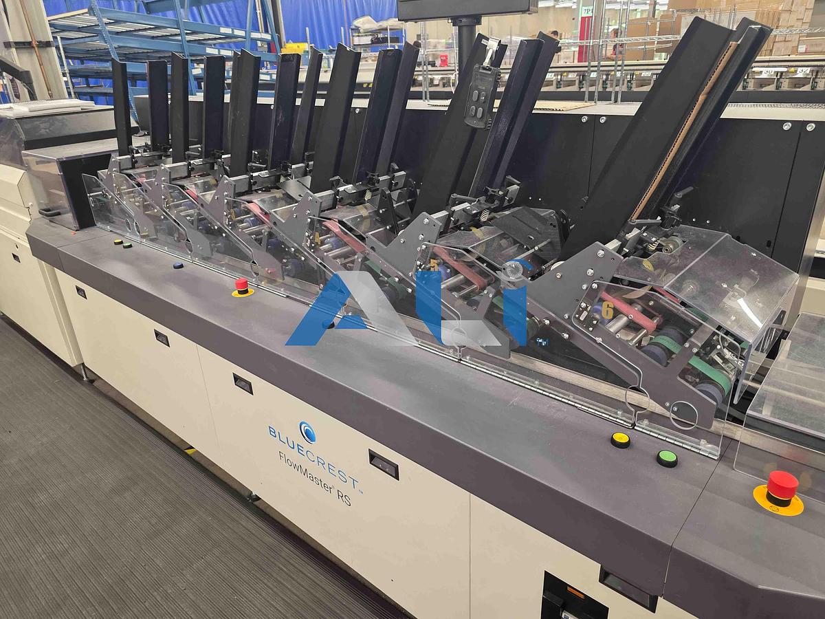 Used 2019 Pitney Bowes Bluecrest Flowmaster RS 6 Station