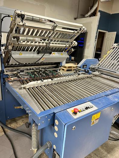 Used MBO T765 Automated 444 Continuous Feed Paper Folder