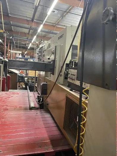 Used 1978 Bobst SP 126 E Autoplaten Die Cutter #105256