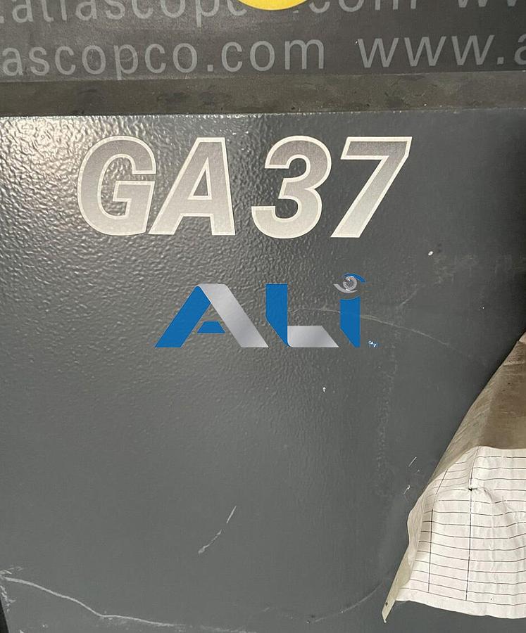 Used 2012 Atlas Copco GA37 50 HP Rotary Screw Compressor