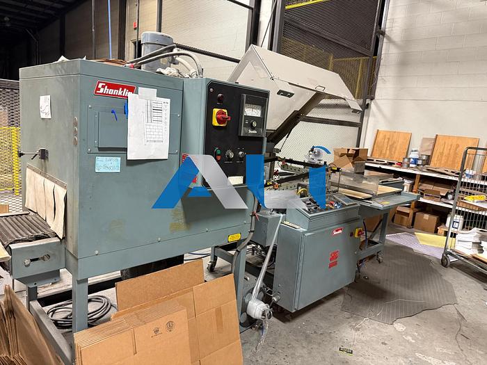 Used Shanklin A27A Heat Sealer Shanklin T7XL Tunnel