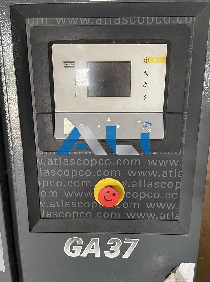 Used 2012 Atlas Copco GA37 50 HP Rotary Screw Compressor