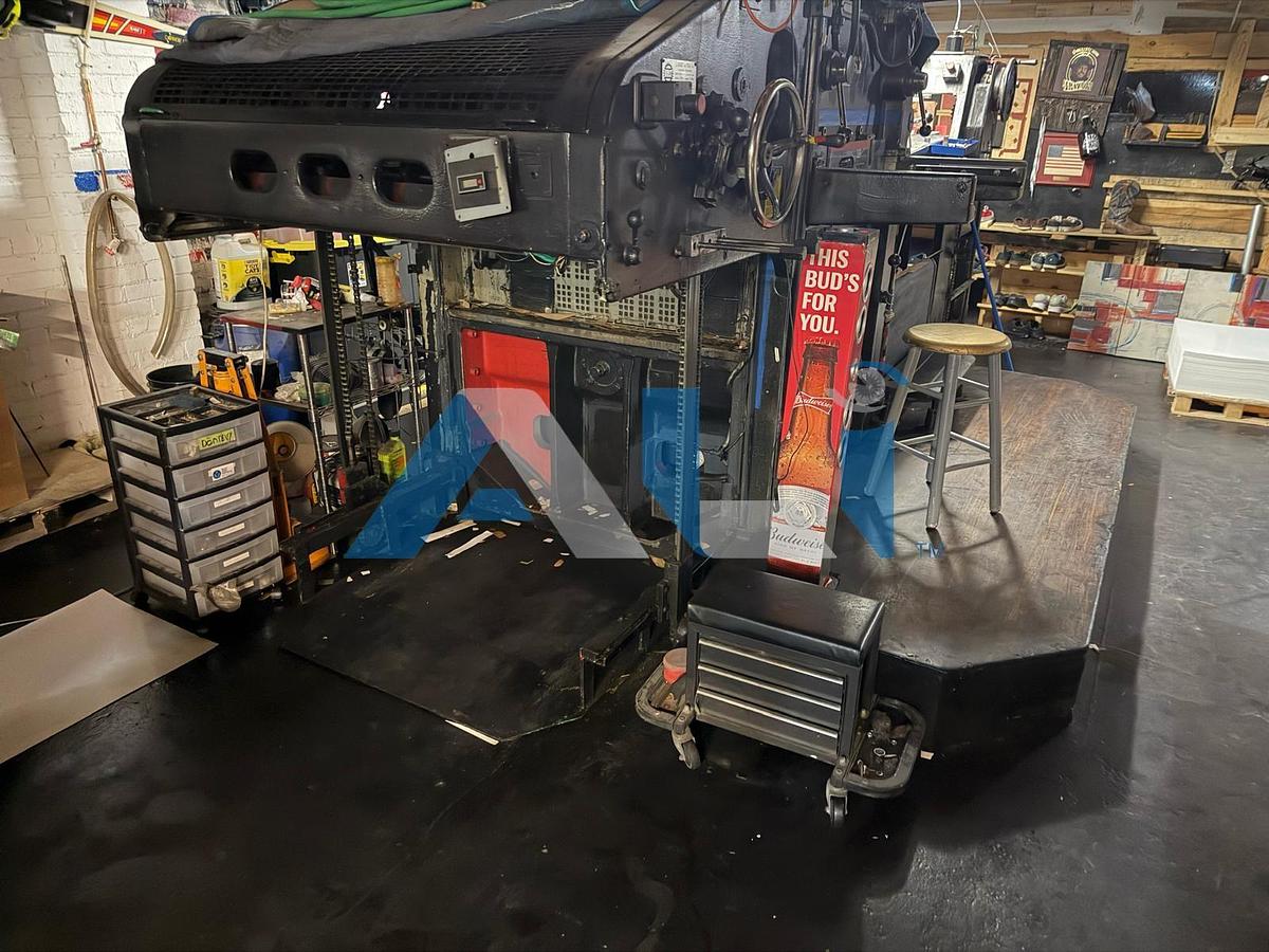 Used Bobst SP 1080 Die Cutter