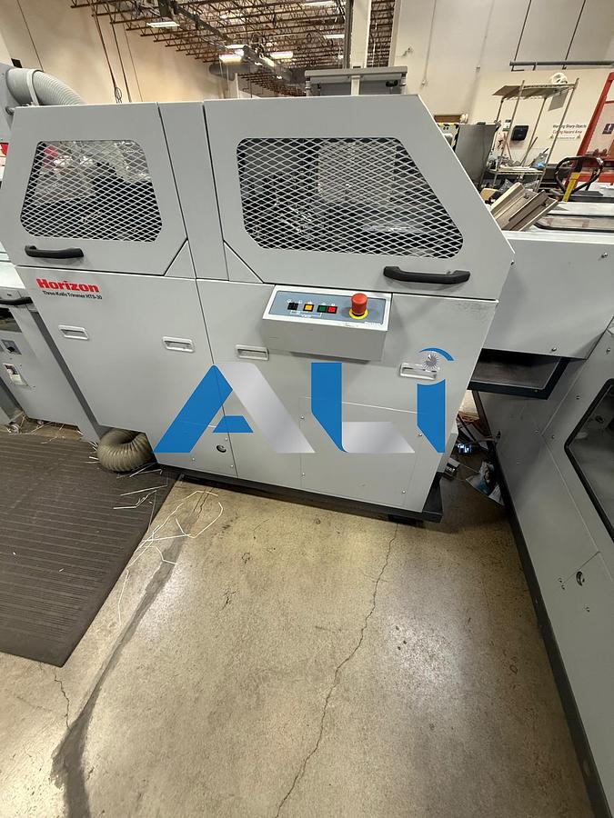 Used 2003 Horizon Stichliner 5 Tower, 3 Knife Saddle Stitcher, collator 9 x 12