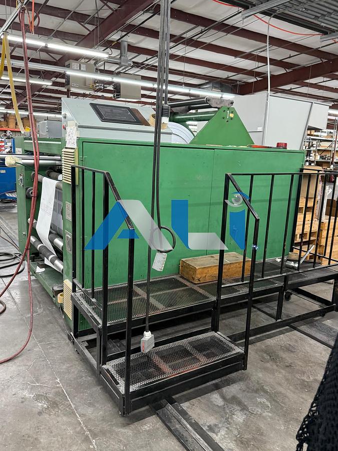 Used RDP 260 10 Color Scratch Off Press 22” x 26 ½” web width