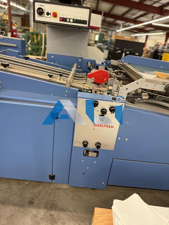 Used 2004 MBO B26 Folder 6/4 Folder with Presser Stacker