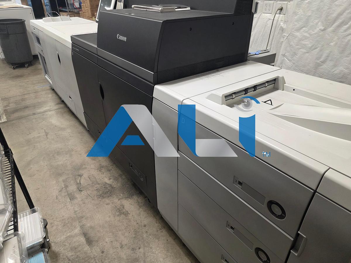 Used 2019 Canon C1000VP Color Toner Printer with High Volume Stacker