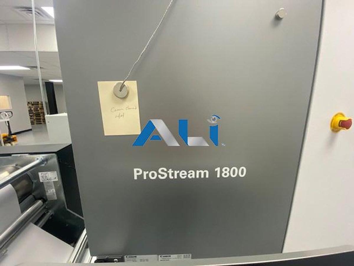 Used 2022 Canon Prostream 1800 web-fed inkjet production press
