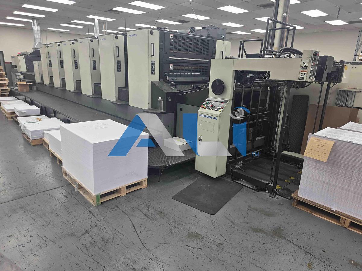 Used 1999 Komori L640 / 6 Color / Coater Extended Delivery