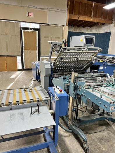 Used MBO T765 Automated 444 Continuous Feed Paper Folder