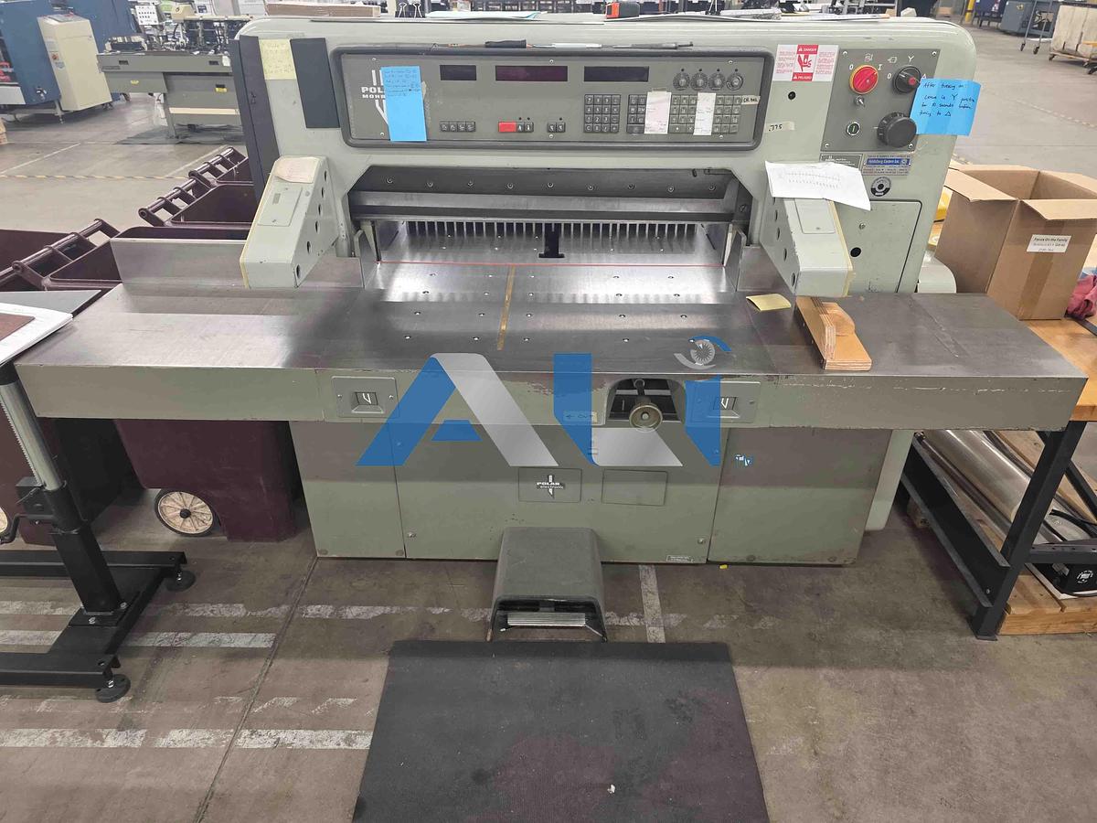 Used 1984 Polar 92EMC 36" Paper Cutter