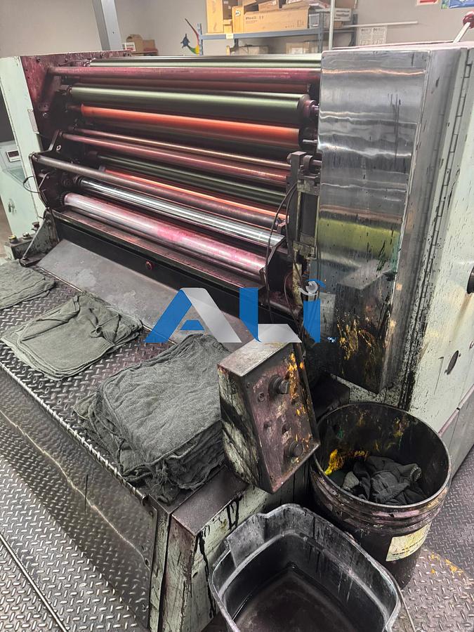 Used 1976 Omsca 440 2 Color Press