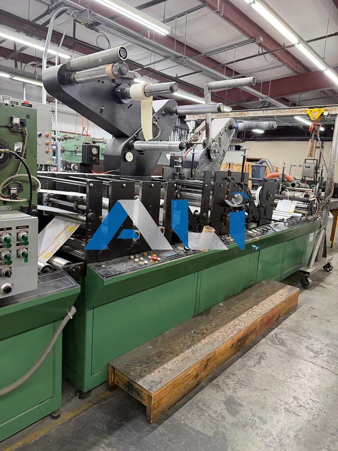 Used 1991 Comco Commander 18 inch Flexo Press 6 Color