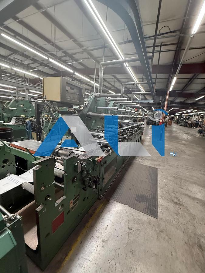 Used Hamilton Hi Line 8 station continuous collator