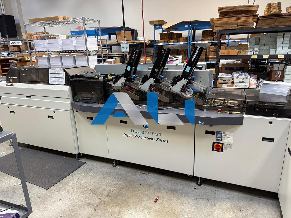 Used 2018 Rival 4 station inserting machine