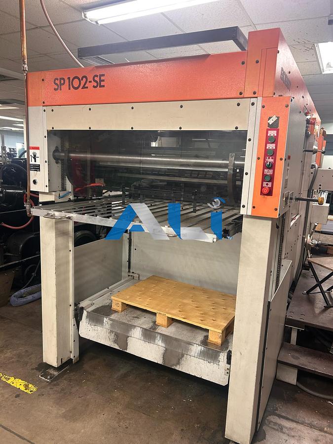 Used 1993 Bobst SA Autplaten SP 102 SE