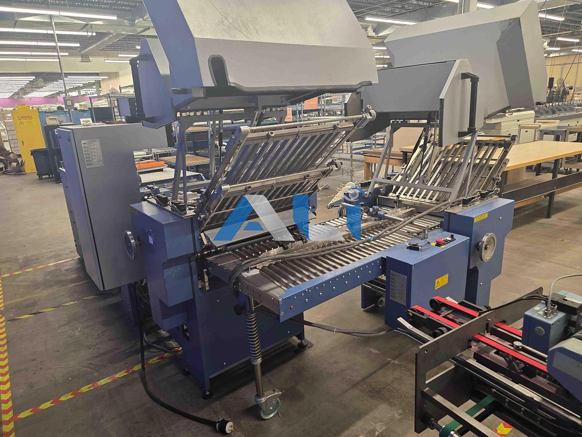 Used 2004 MBO B21 Continuous Feed Folder with Right Angle