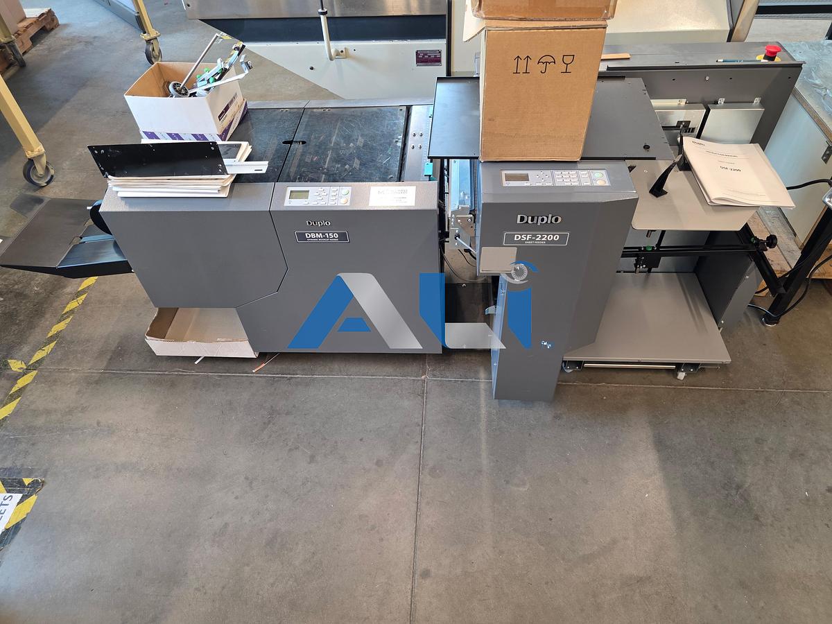 Used 2020 Duplo DSF 2200 & 2016 Duplo DBM 150