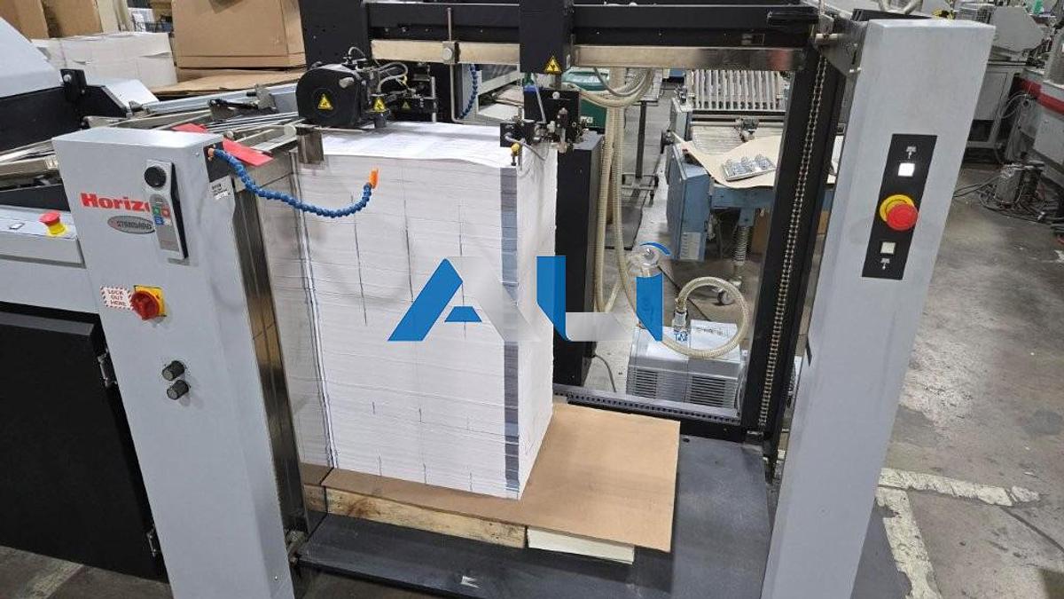 Used 2019 Horizon AFC-746 Folder with Horizon PF 53 Stacker