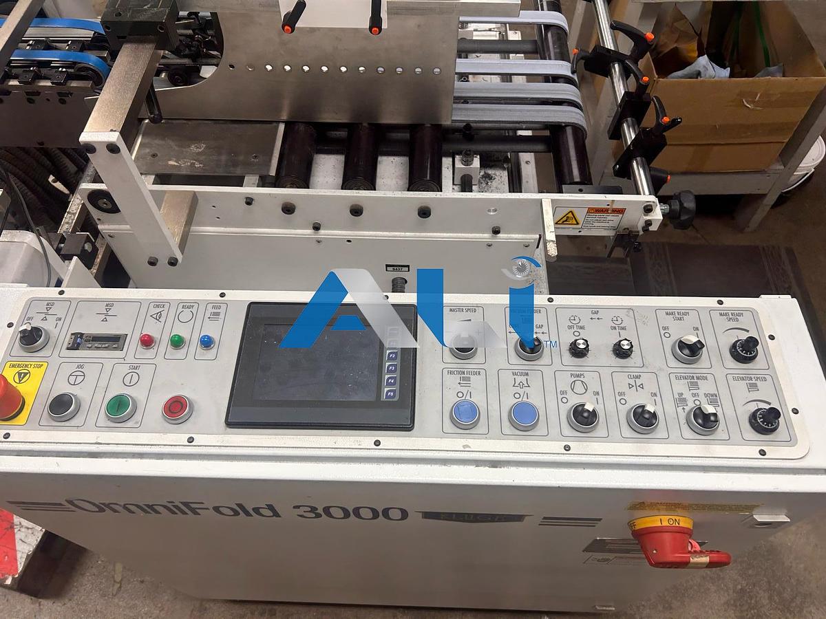 Used Kluge Omni Fold 3000 Folder Gluer
