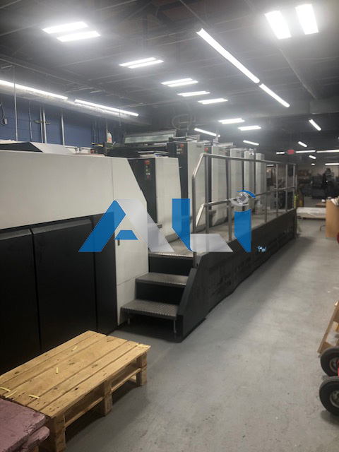 Used 2018 Komori G537, 5 Color, HUV Extended Delivery