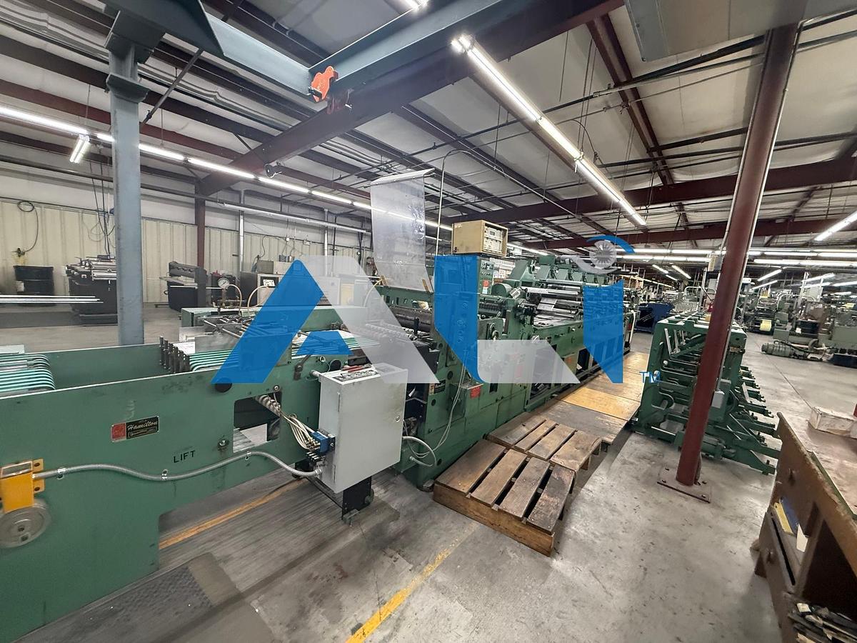 Used Hamilton Hi-Line 6 station continuous collator