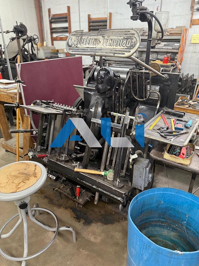 Used Heidelberg Windmill 10" x 15"