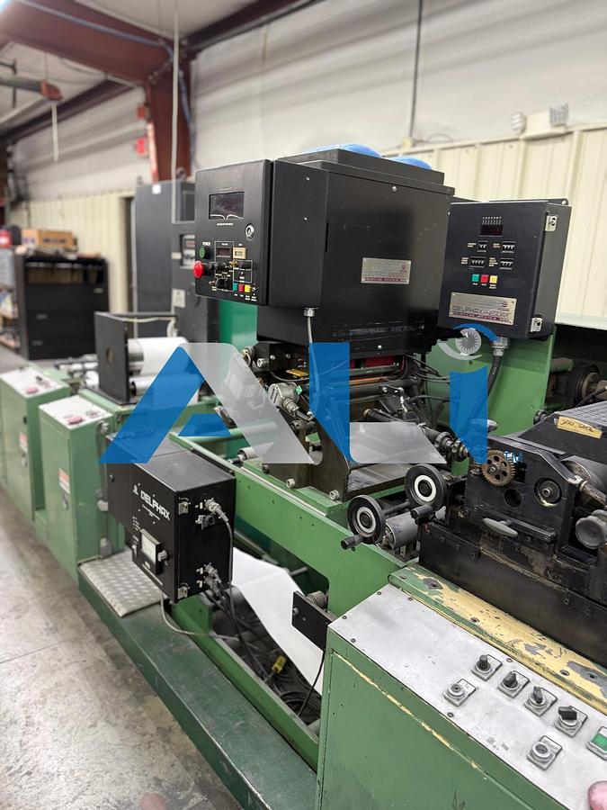 Used Egan Flexo 4 Color 10.5” Press