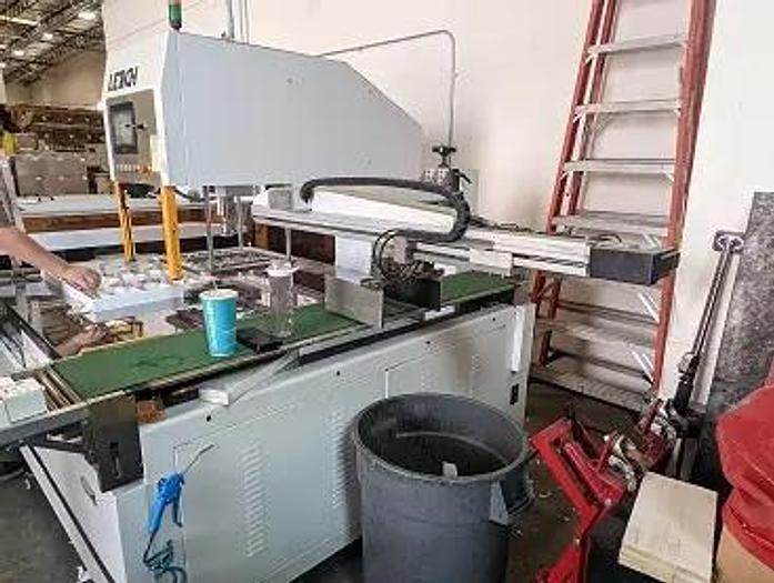 Used Letich SM 1080 TR Auto Blanking Machine #105473