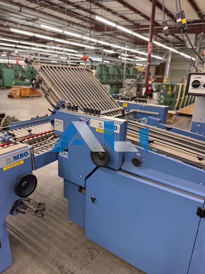 Used 2004 MBO B26 Folder 6/4 Folder with Presser Stacker