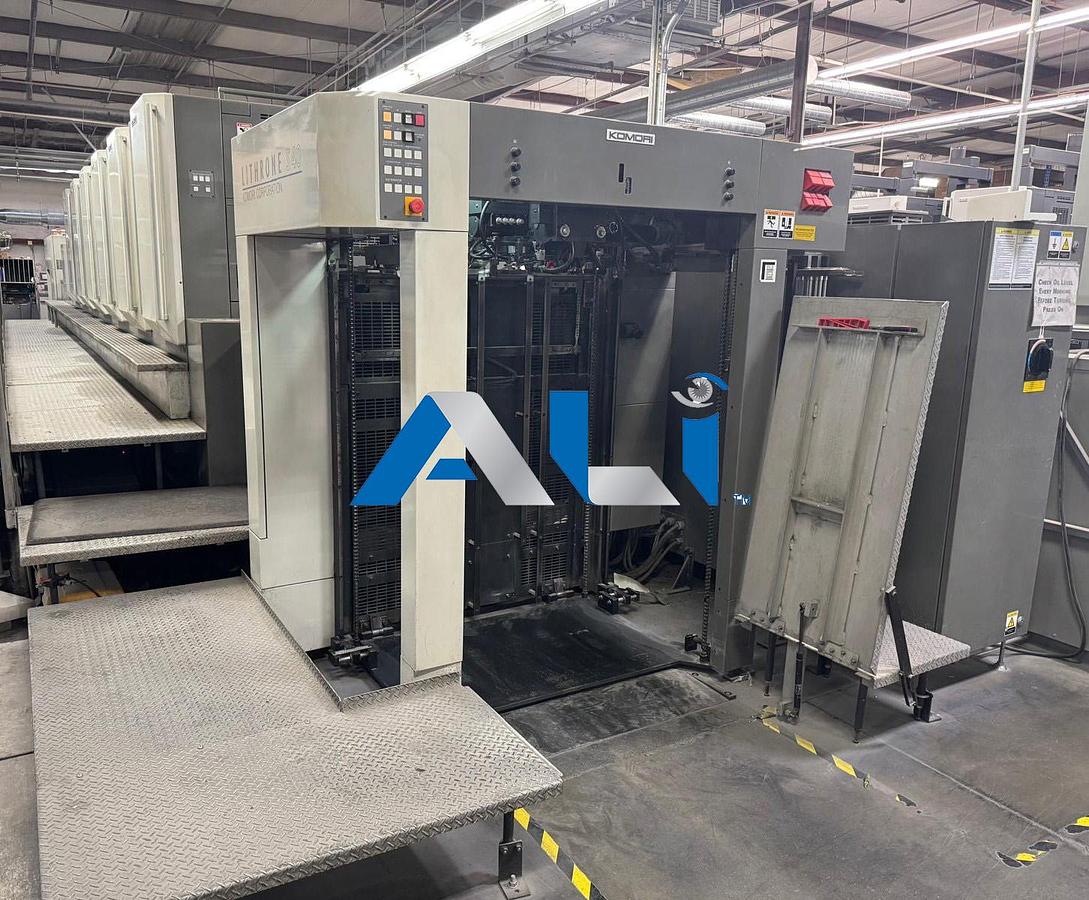 Used 2004 Komori LS 640, 28" x 40" 6 Color, Extended Delivery