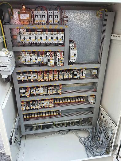 Used 2001 SCM Italy Automatic Throughfeed moulder SCM TOPSET XL, 7 heads