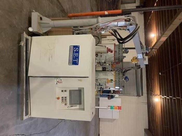 Used SET H1000G2FV-1 HIGH-PRESSURE POLYERETHANE FOAM INJECTION SYSTEM