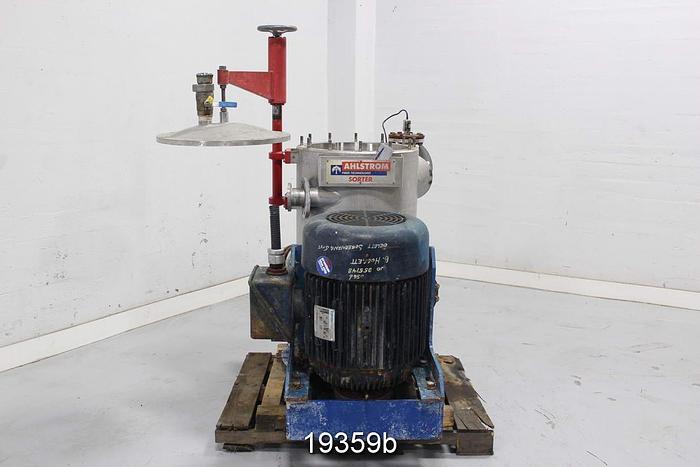 Used Ahlstrom 200 Centrisorter, (Lr Rotor), With 75 Hp, 1775 Rpm, 460 Volt, 365T Frame Motor #19359