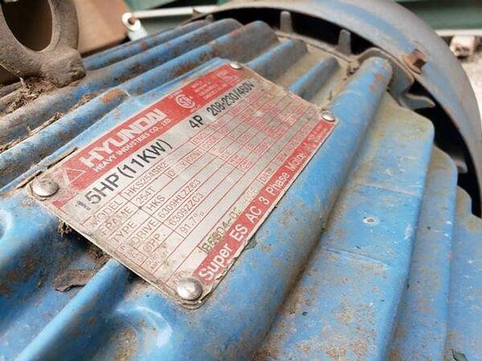 Used 24" x 77' Edem Balanced Vibrating Conveyor