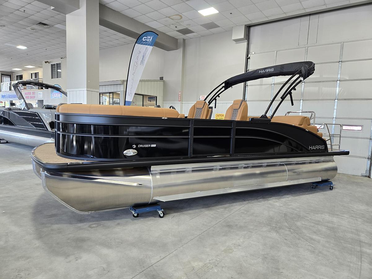 2027 Harris Cruiser 210 SLDH Tri-Toon W/Mercury 150HP